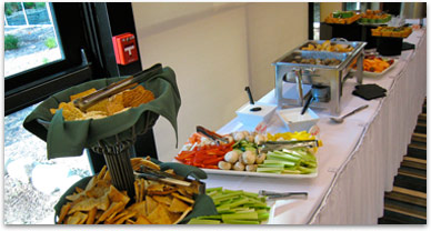 Food and dining at a previous IUE conference